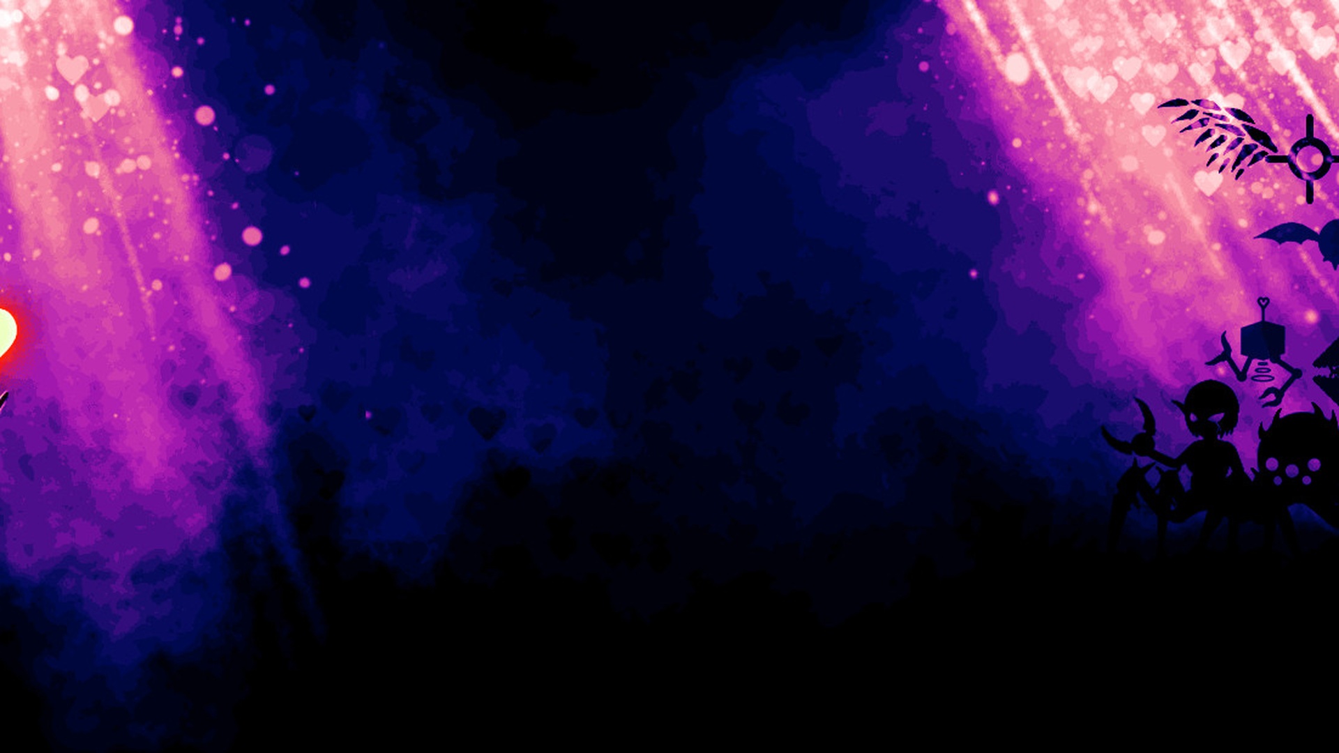 opvallende titels in het genre - Screenshot van The Void Rains Upon Her Heart