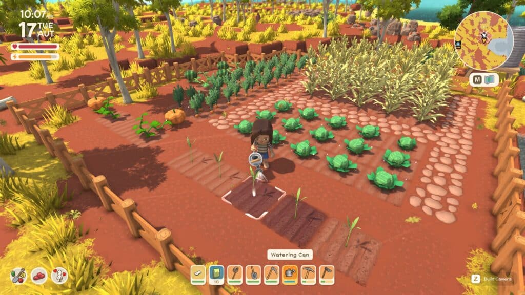 a screenshot of a gameplay of a cozy game: Dinkum