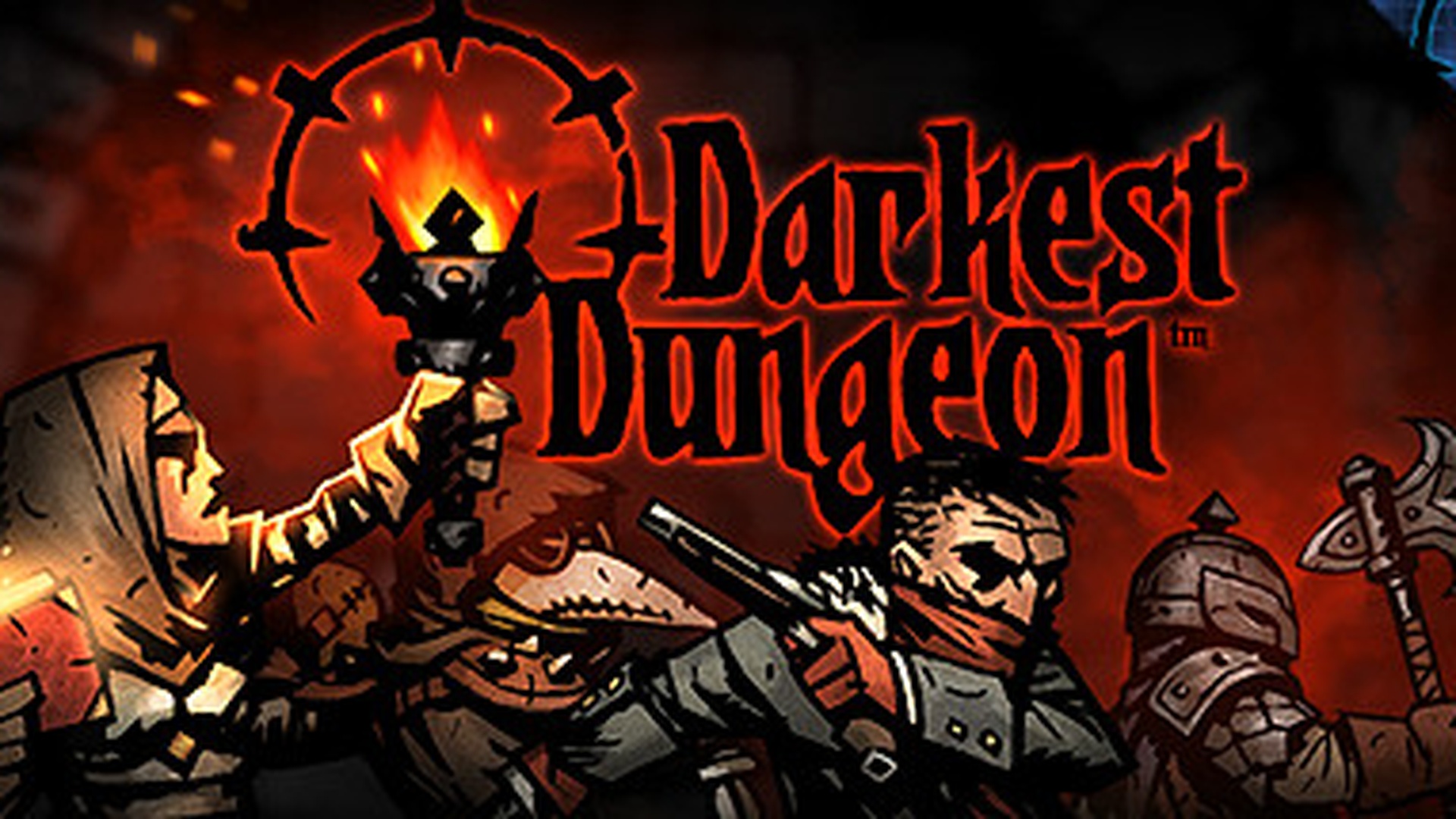 piksel sanat oyunları - Darkest Dungeon ekran görüntüsü