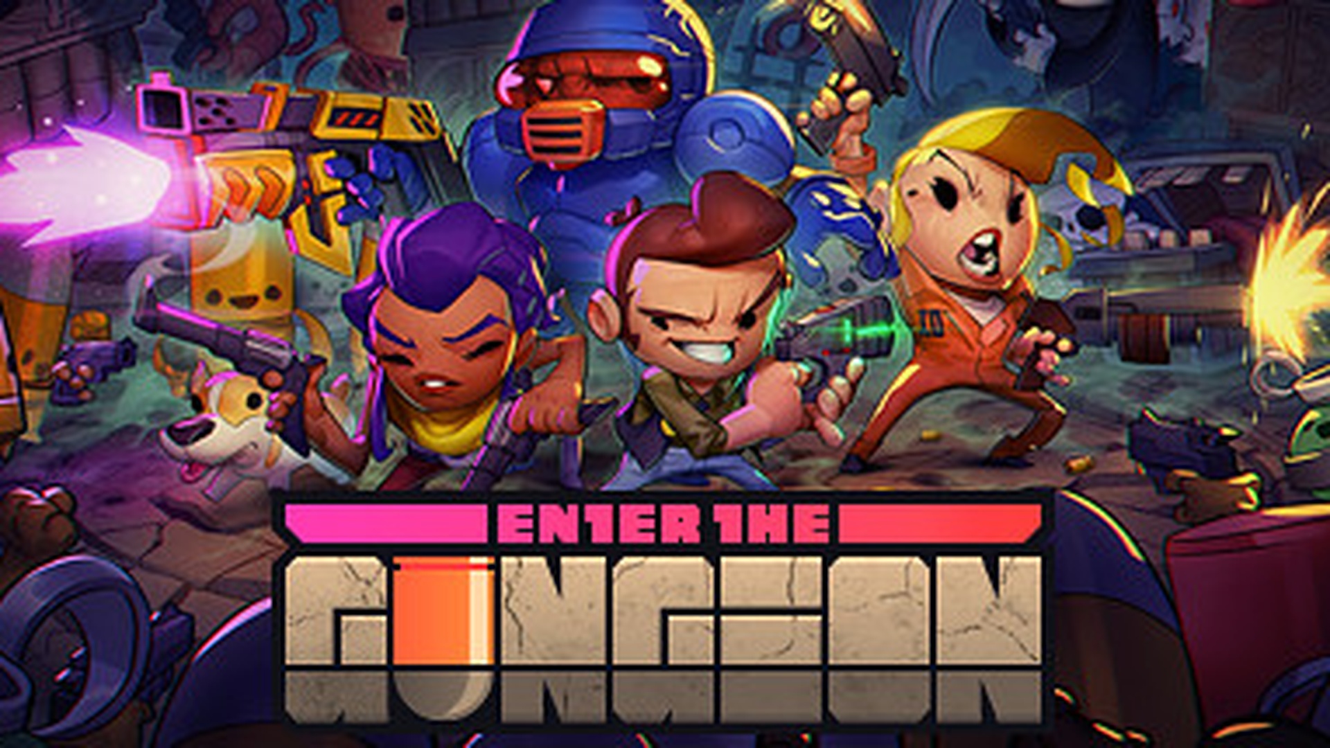 piksel sanat oyunları - Enter the Gungeon ekran görüntüsü