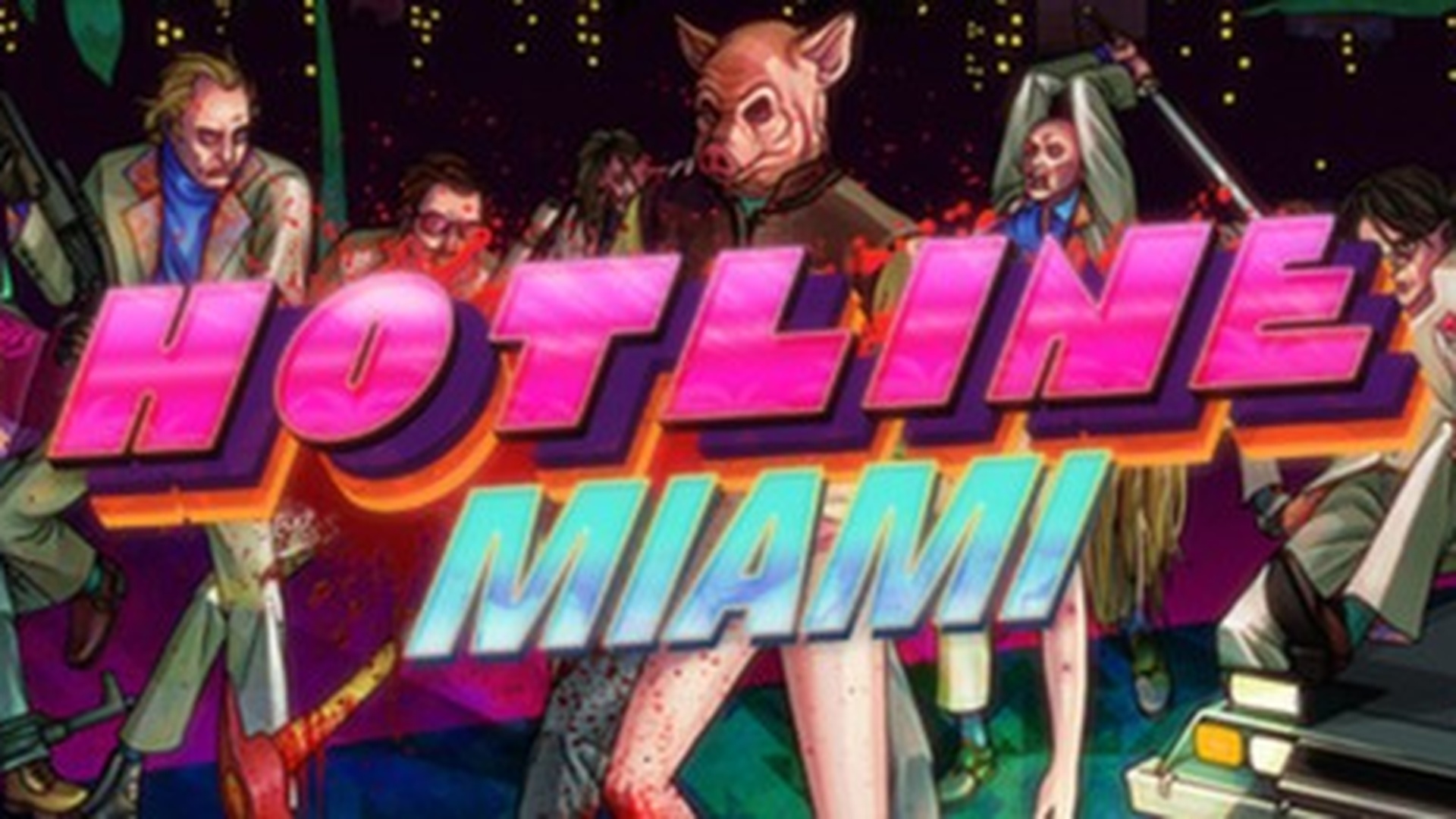piksel sanat oyunları - Hotline Miami ekran görüntüsü