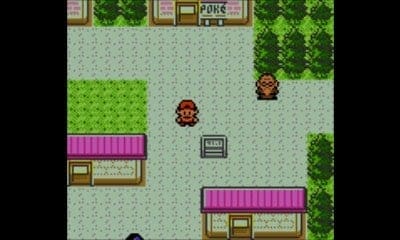 a screenshot of the gameplay of the nostalgic video game: Pokémon Gold