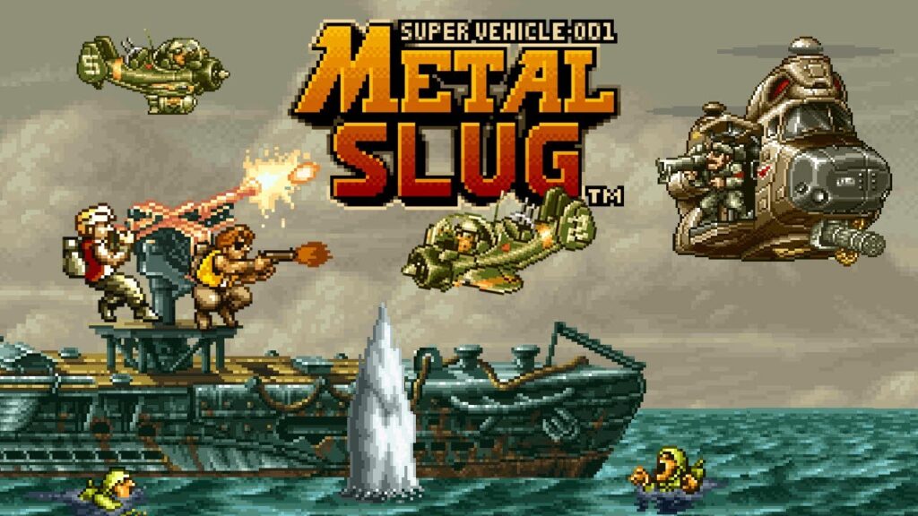 An image of a pixel art game: Metal Slug